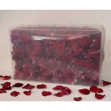 4.5Liter / 18 cups Clear Case of Rose Petals